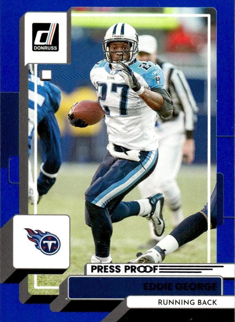 Eddie George 2022 panini Donruss