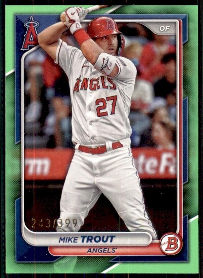 Mike Trout 2024 bowman