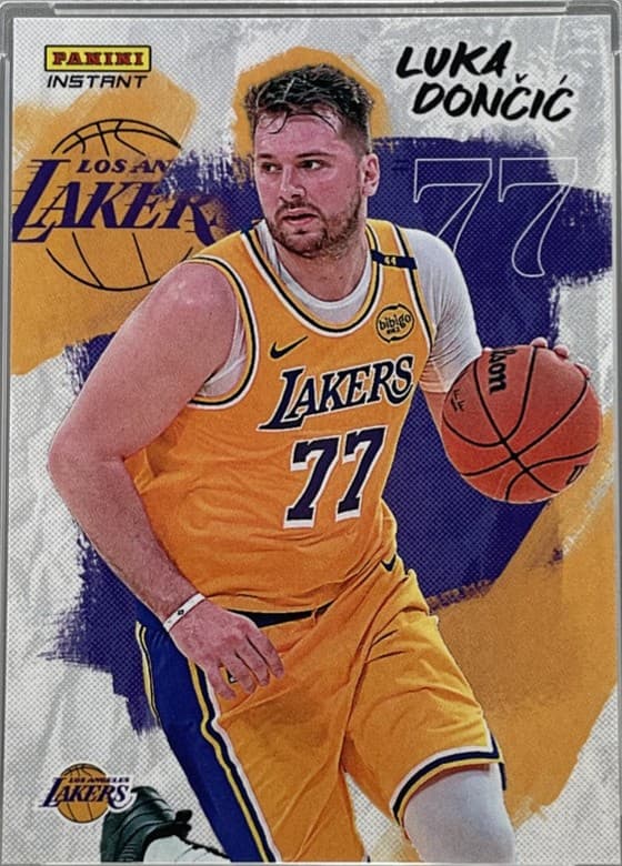Luka Doncic Lakers 2024 Panini