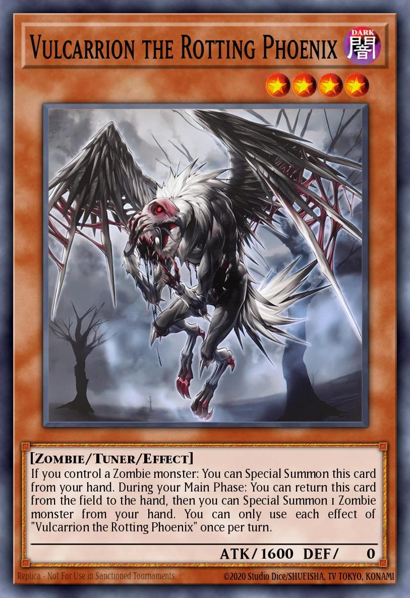 Vulcarrion the Rotting Phoenix 2025 Yu-Gi-Oh! Supreme Darkness