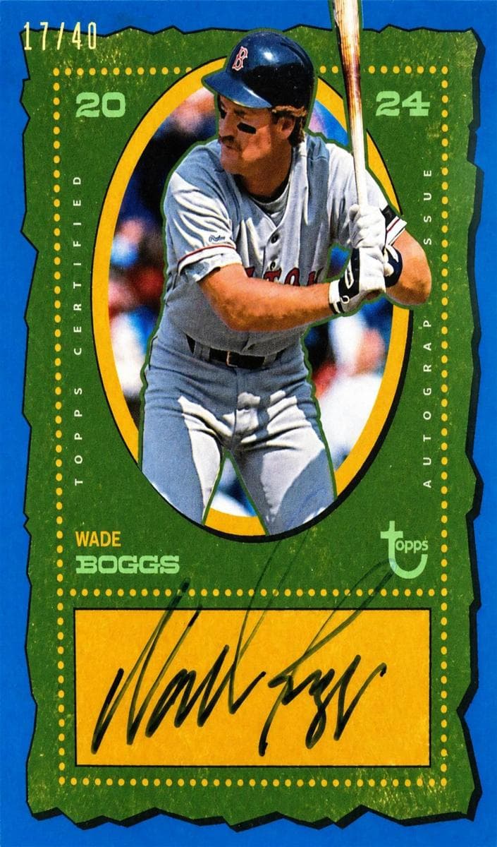 Wade Boggs 2024 topps