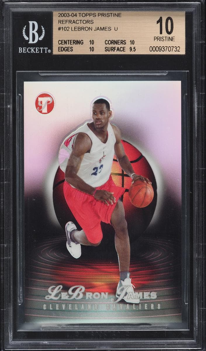 Lebron James 2003 topps