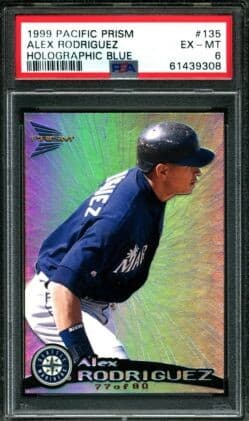 Alex Rodriguez 1999 unknown Pacific Prism