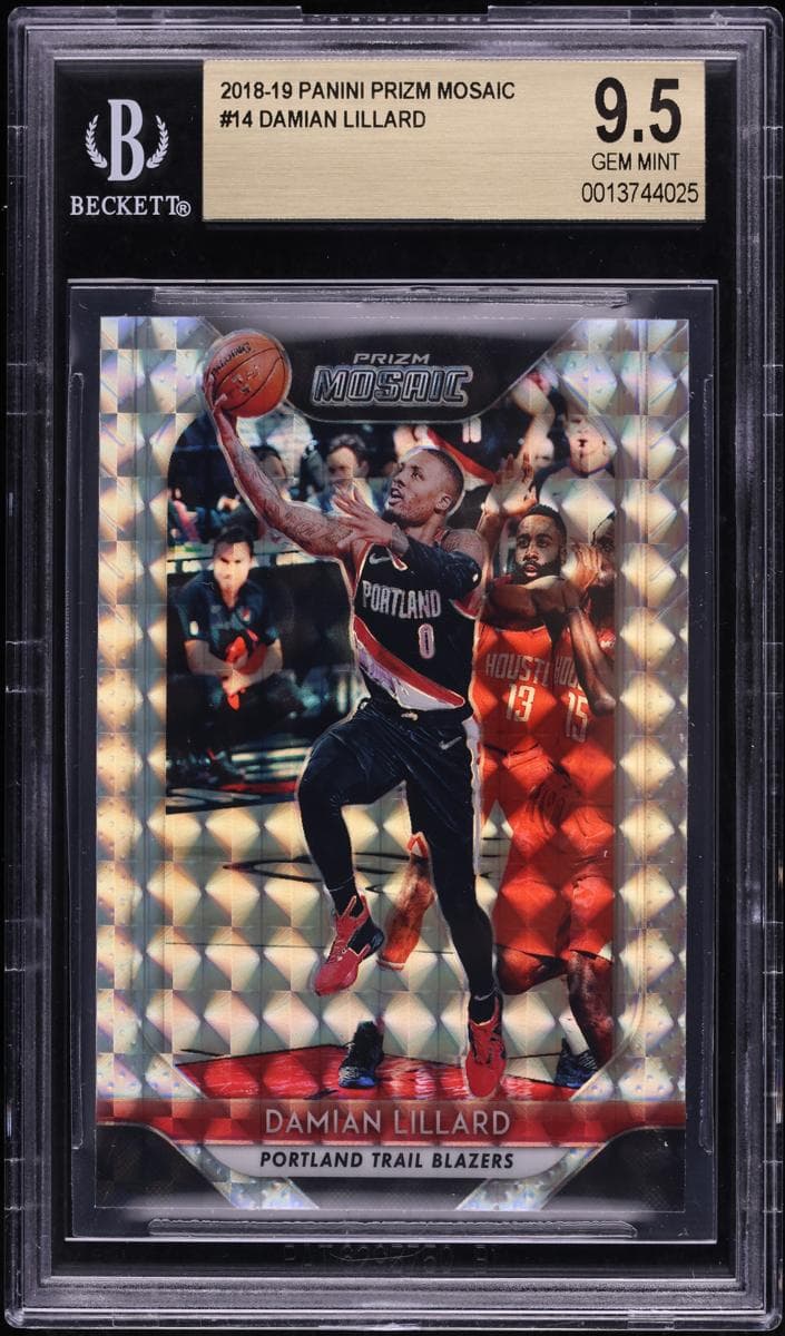 Damian Lillard 2018 panini Panini Prizm