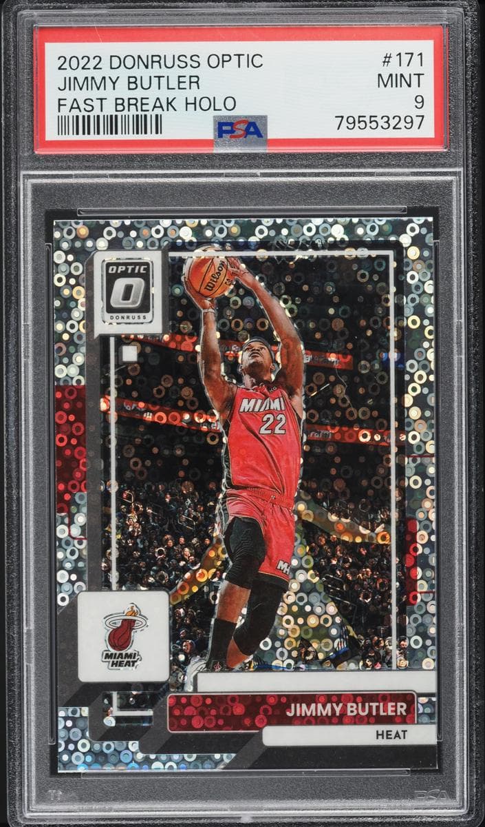 Jimmy Butler 2022 panini Donruss Optic