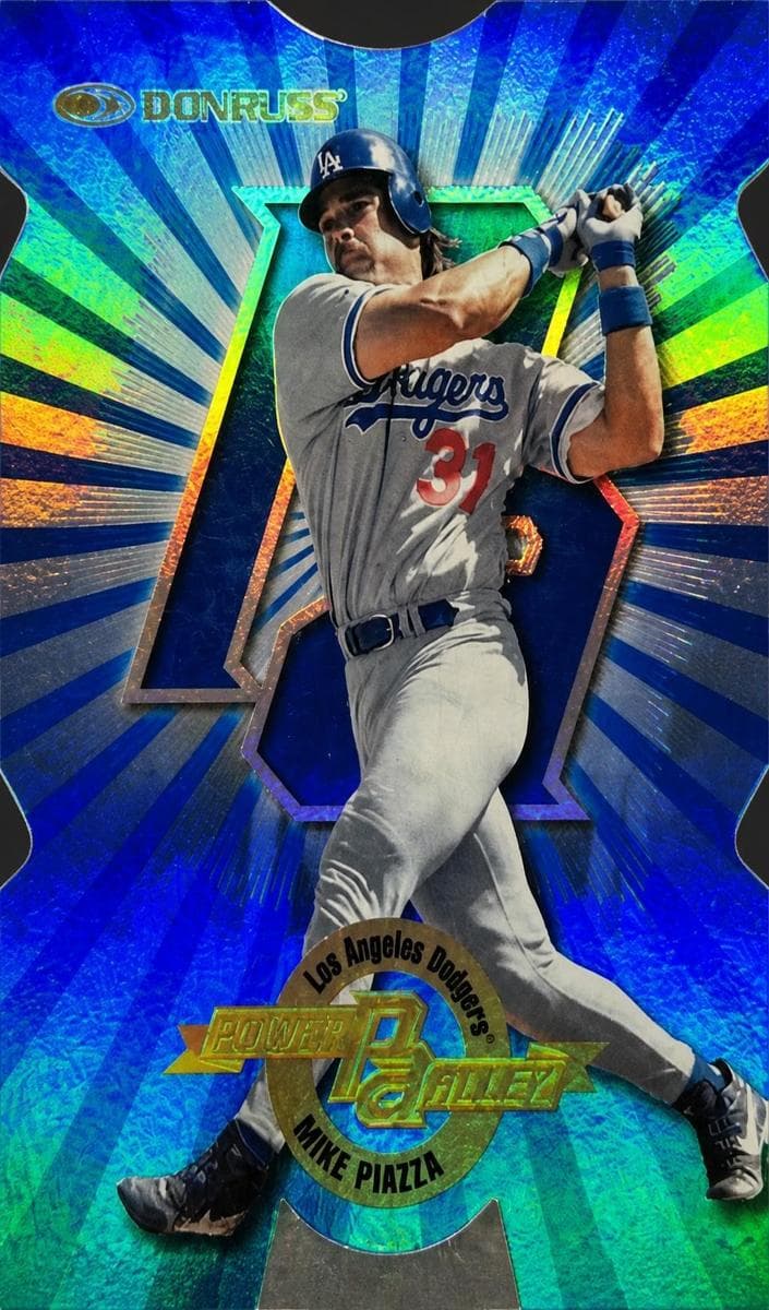 Mike Piazza 1997 panini Donruss