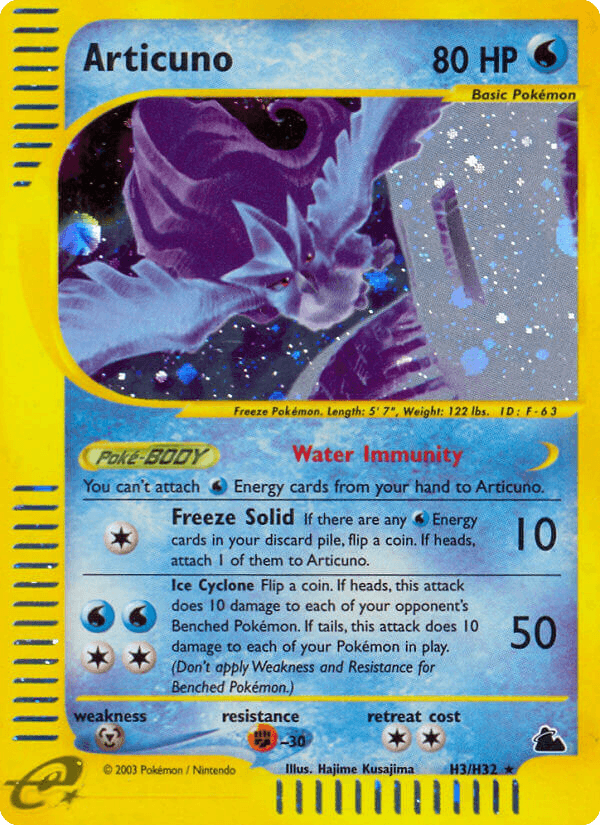 Articuno 2003 Pokemon