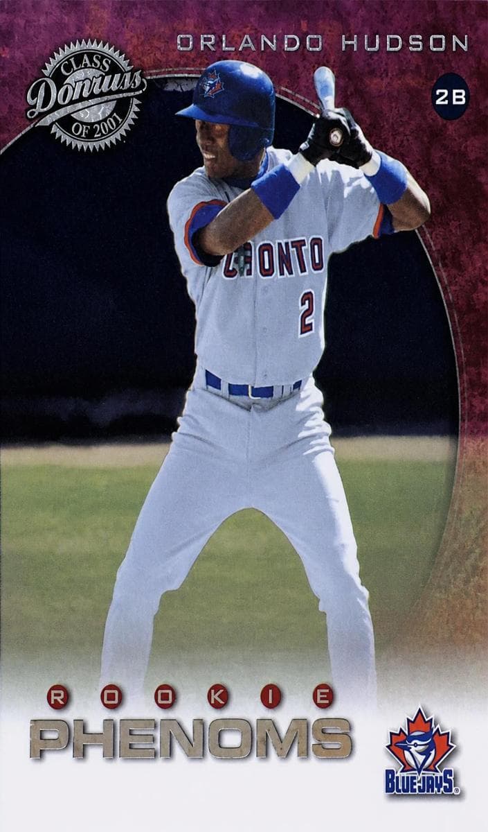 Orlando Hudson 2001 panini Class Of 2001