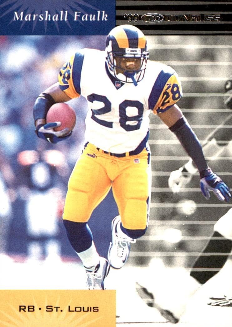 Marshall Faulk 1999 panini