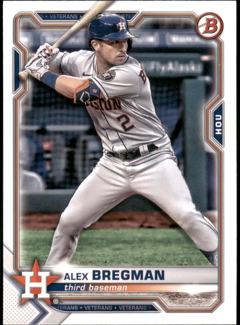 Alex Bregman 2021 bowman Bowman