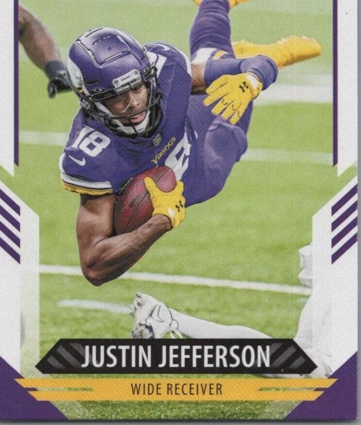 Justin Jefferson 2021 panini Score