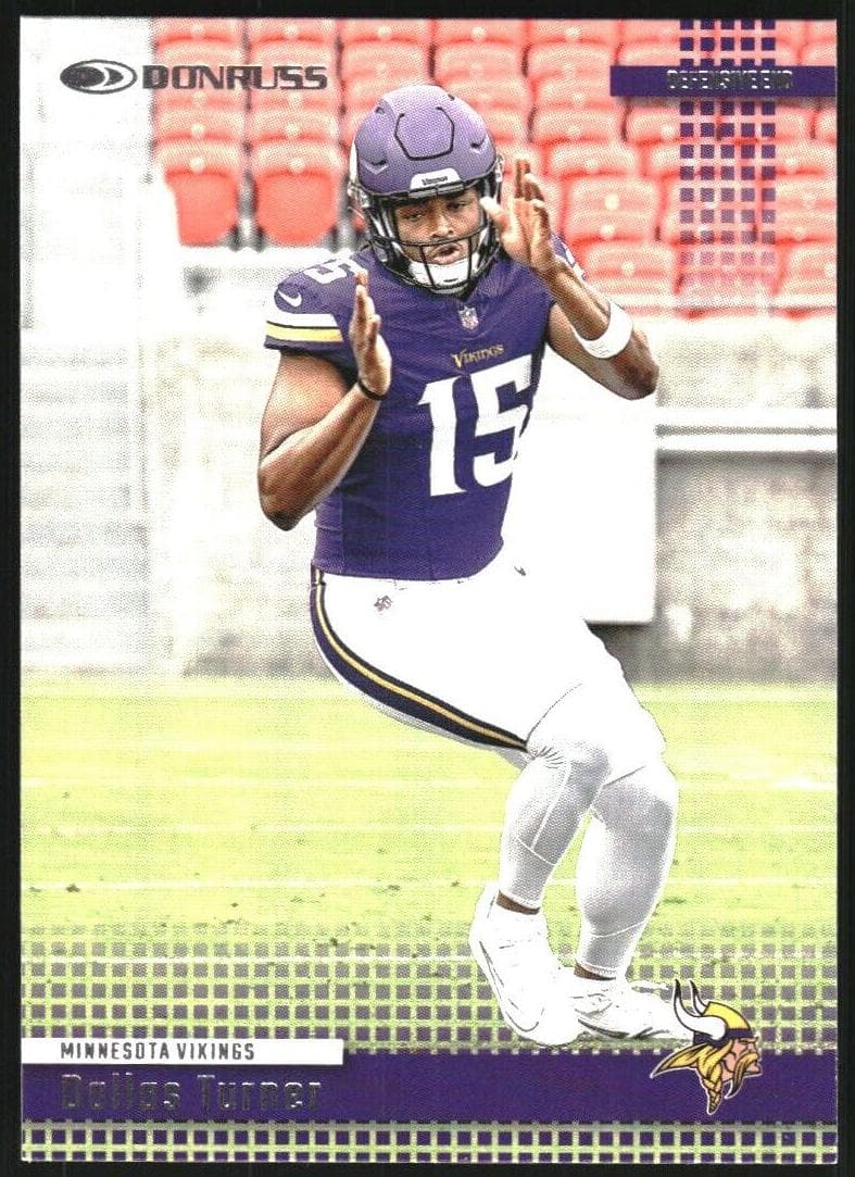 Dallas Turner 2024 panini Donruss