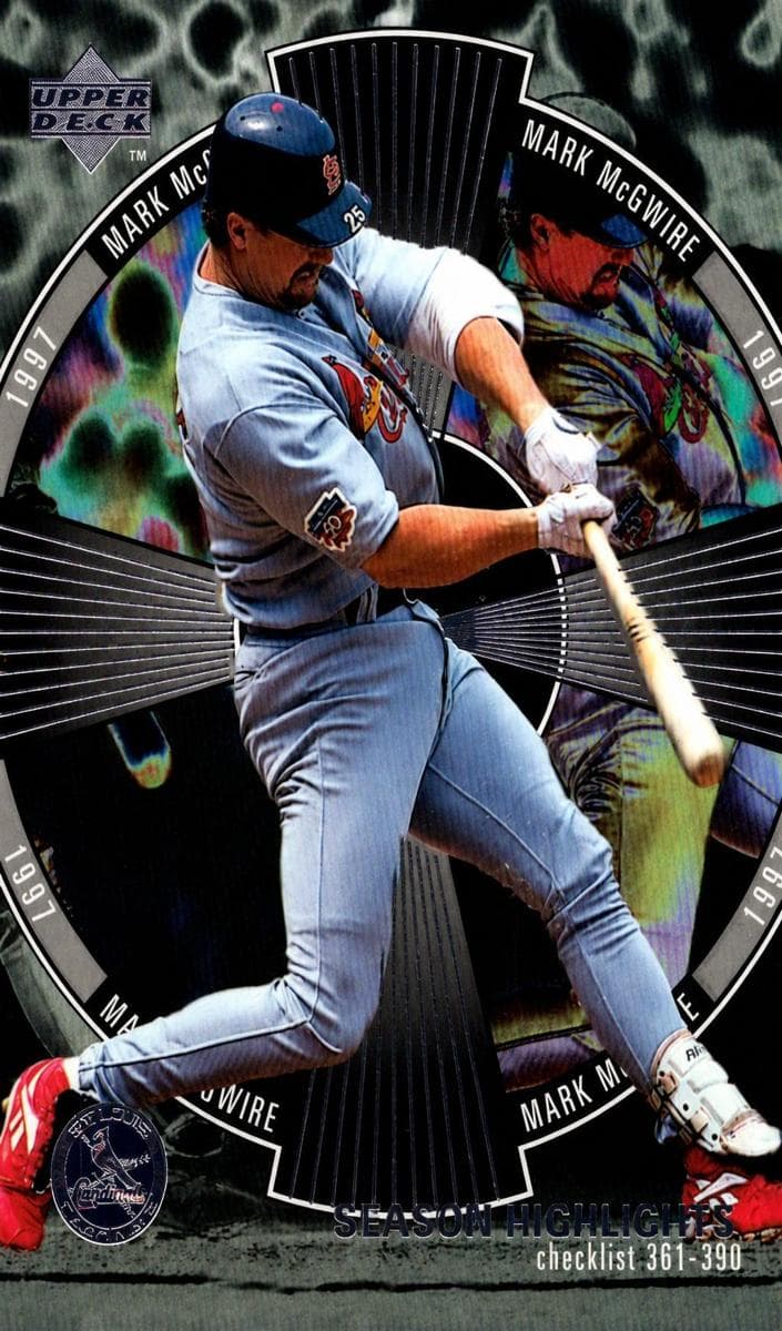 Mark McGwire 1998 upper-deck