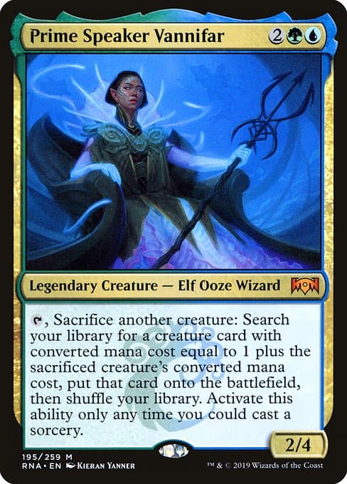 Prime Speaker Vannifar 2019 Magic: The Gathering