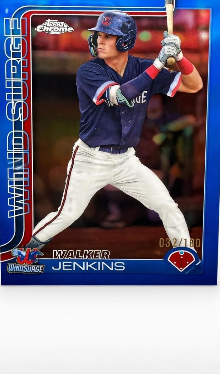 Walker Jenkins 2025 topps Topps Pro Debut