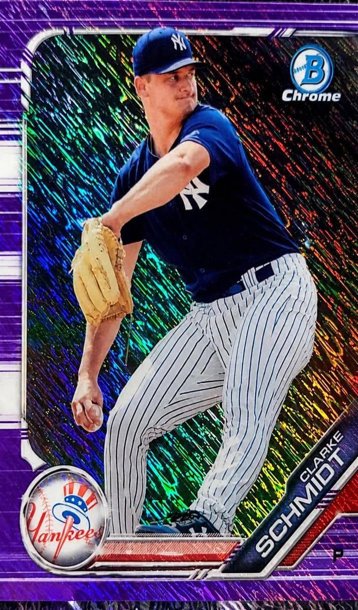Clarke Schmidt 2019 bowman Bowman Chrome