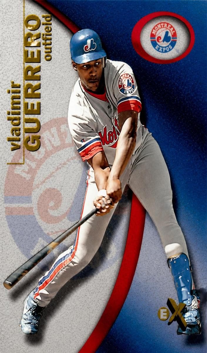 Vladimir Guerrero 2001 fleer Fleer E-X
