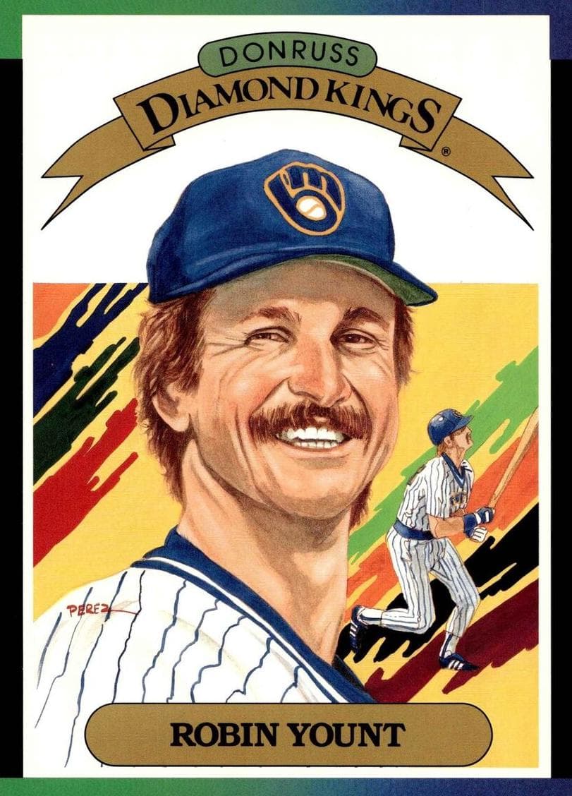 Robin Yount 1989 panini