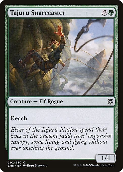 Tajuru Snarecaster 2020 Magic: The Gathering Zendikar Rising