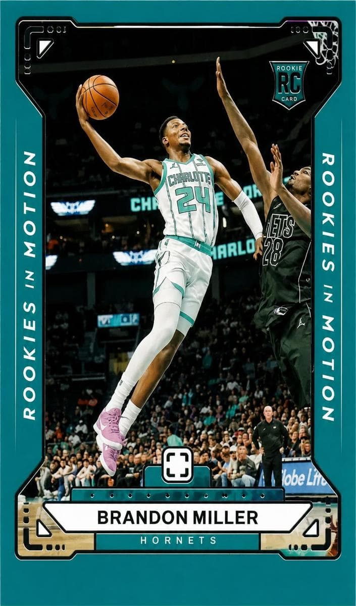Brandon Miller 2023 panini Donruss Optic