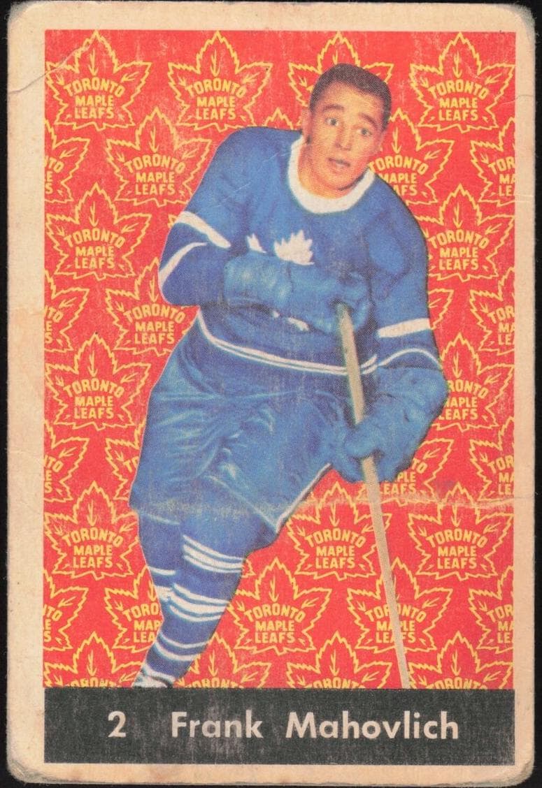 Frank Mahovlich 1961 unknown