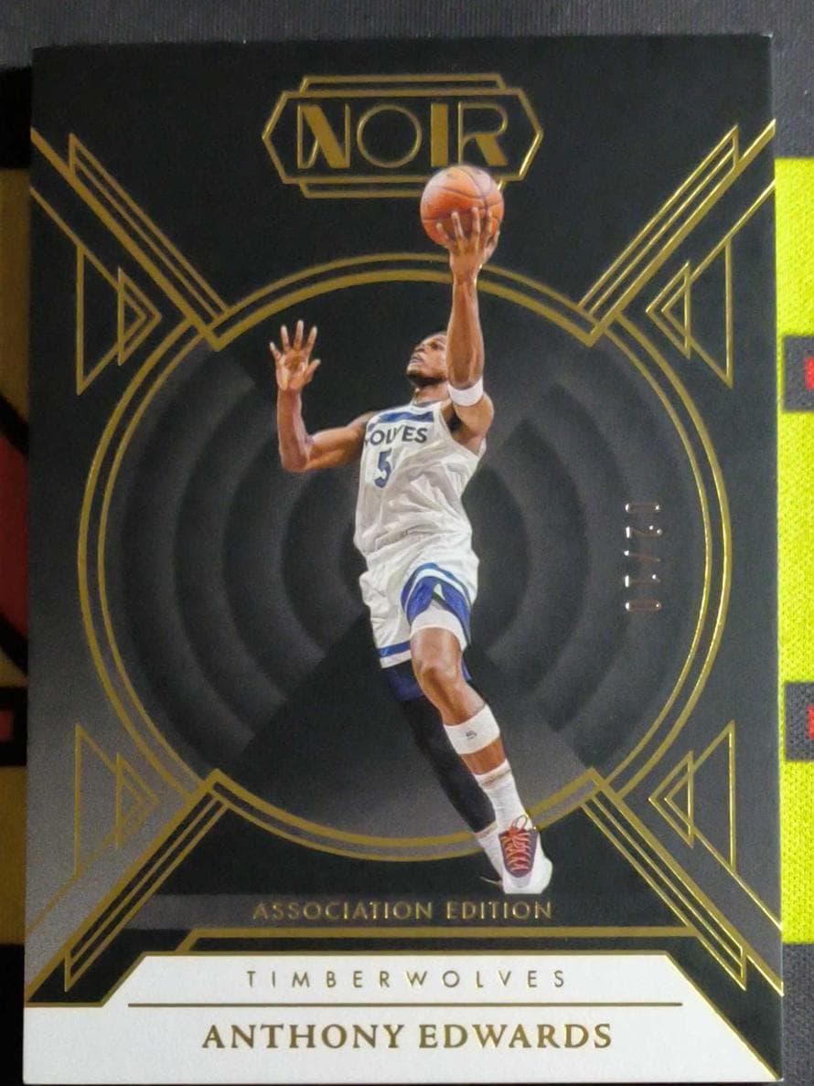 Anthony Edwards 2024 panini Panini Noir