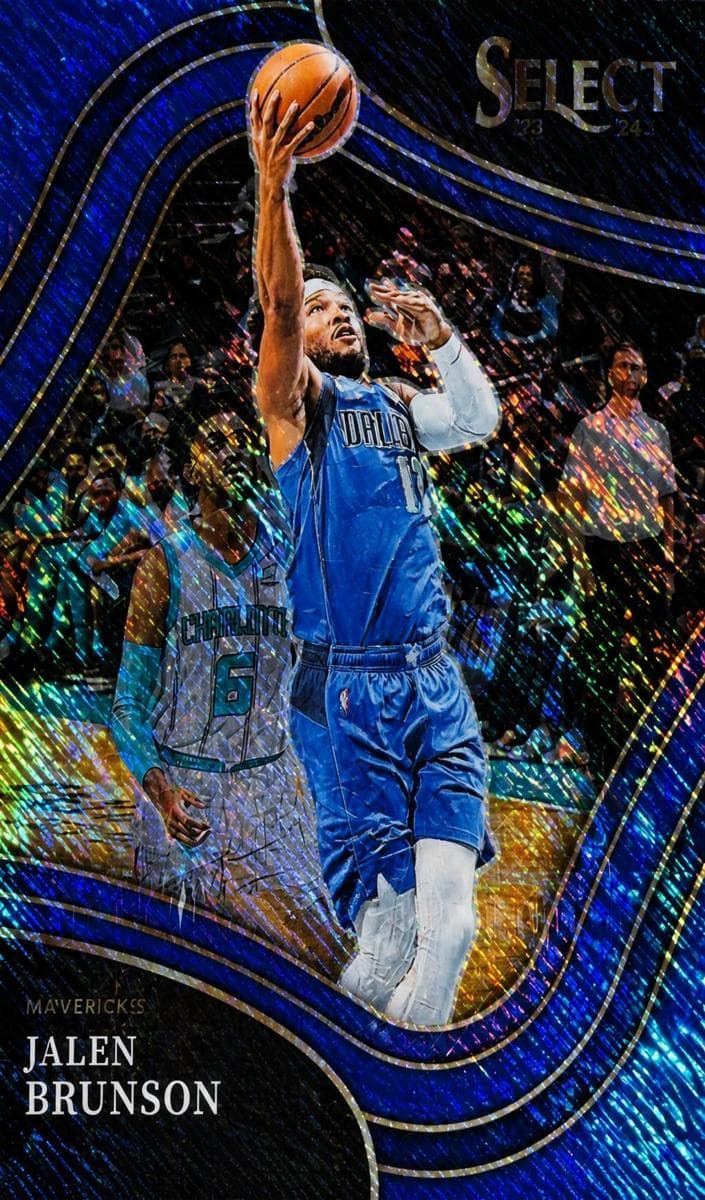 Jalen Brunson 2021 panini Panini Select