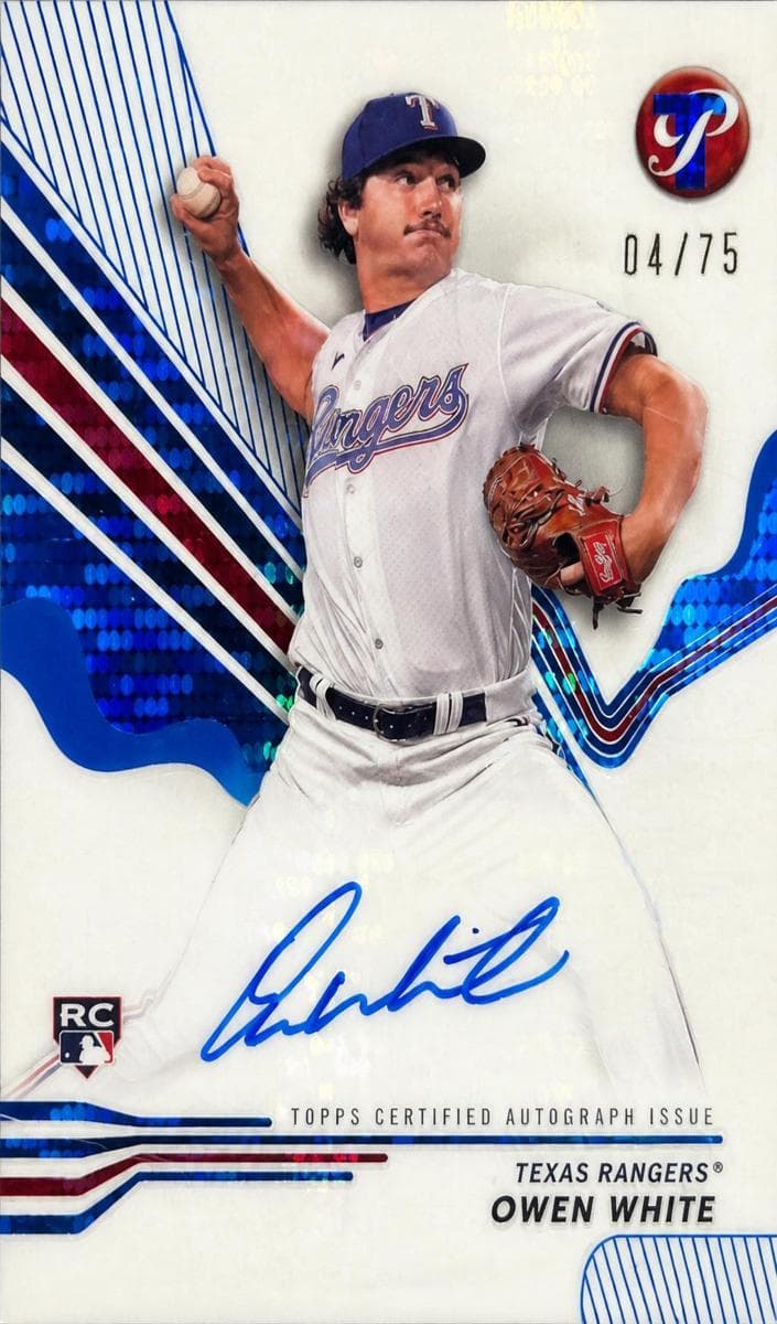 Owen White 2024 topps Topps Pristine