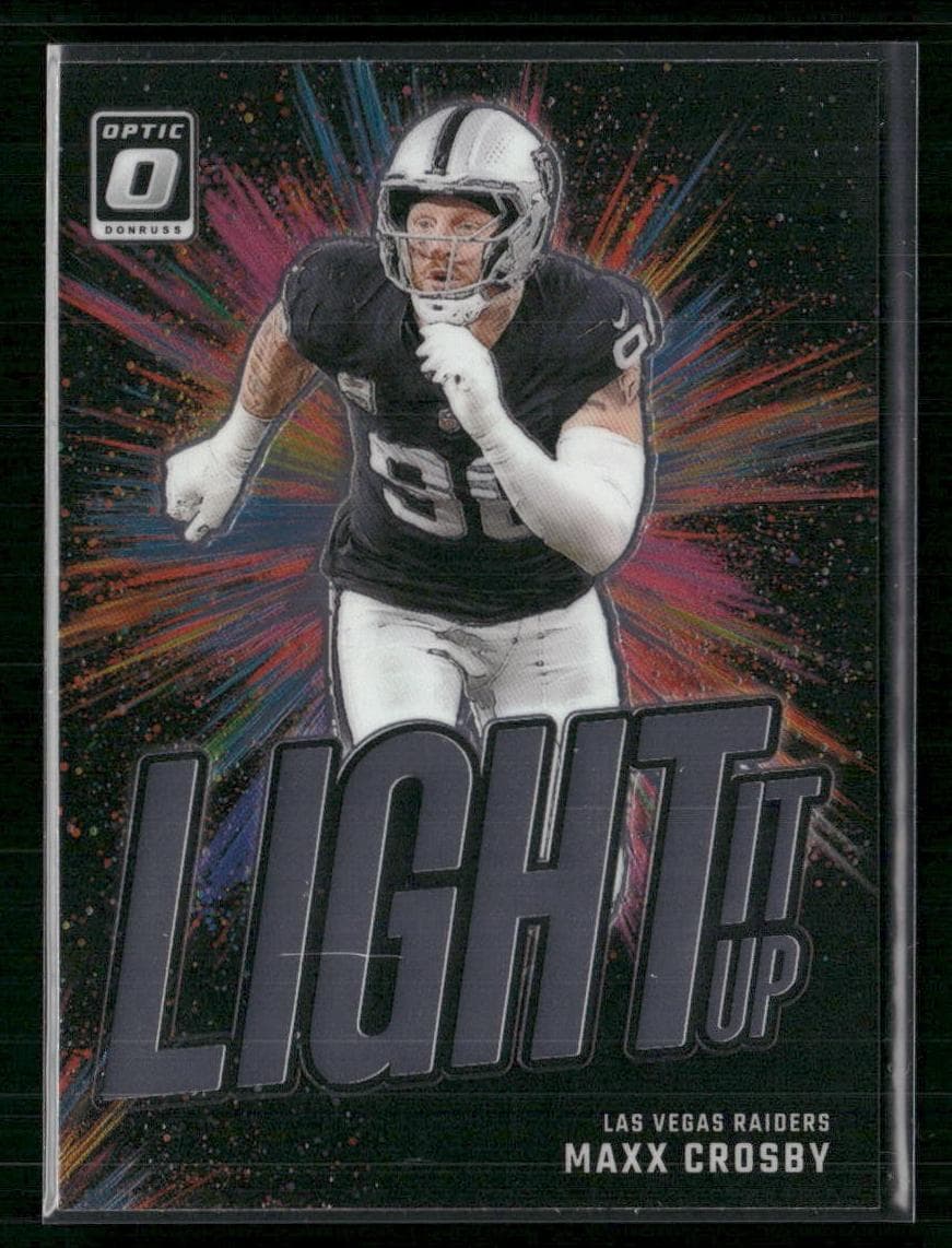 Maxx Crosby 2024 panini Donruss Optic