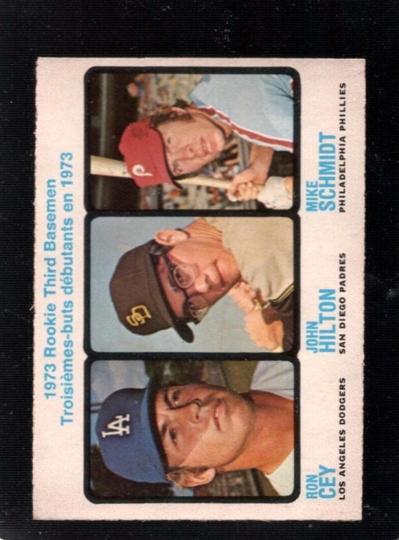1973 Rookie Third Basemen (Ron Cey / John Hilton / Mike Schmidt) #615