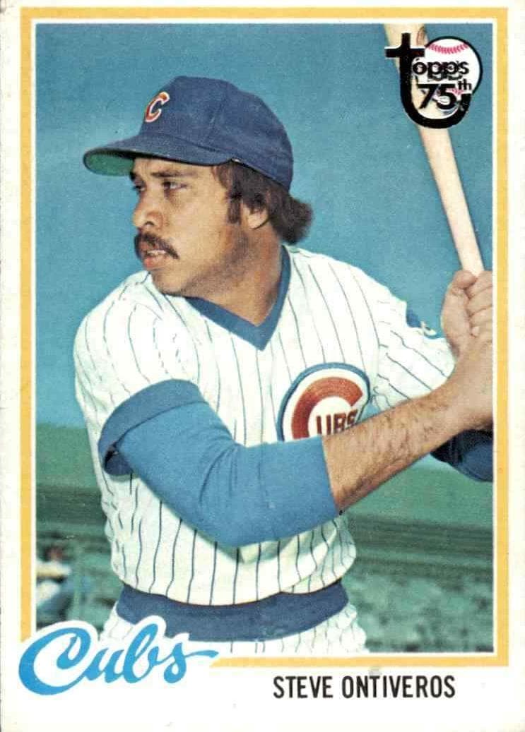 Steve Ontiveros 1978 topps Topps