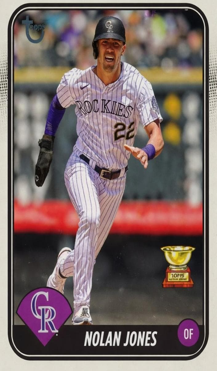 Nolan Jones 2024 topps Topps