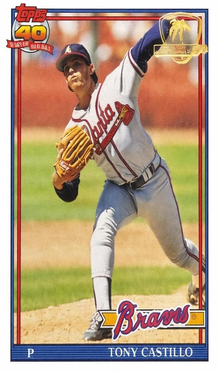 Tony Castillo 1991 topps Topps