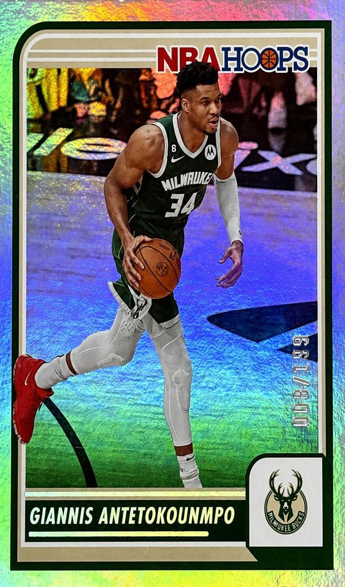 Giannis Antetokounmpo 2023 panini Hoops