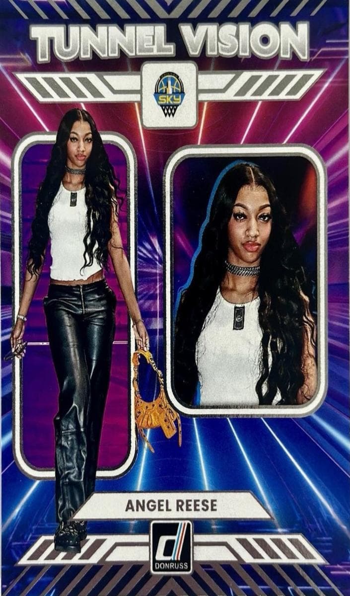 Angel Reese 2025 panini Panini WNBA Impeccable