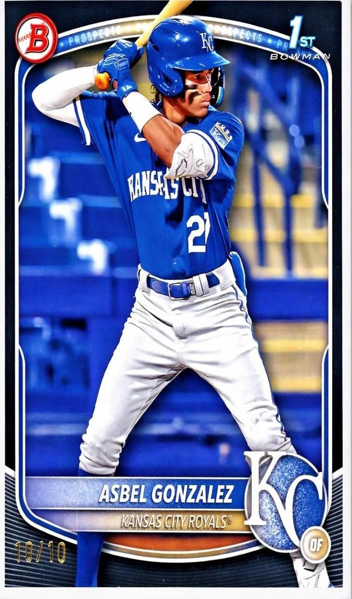 Asbel Gonzalez 2025 bowman Bowman