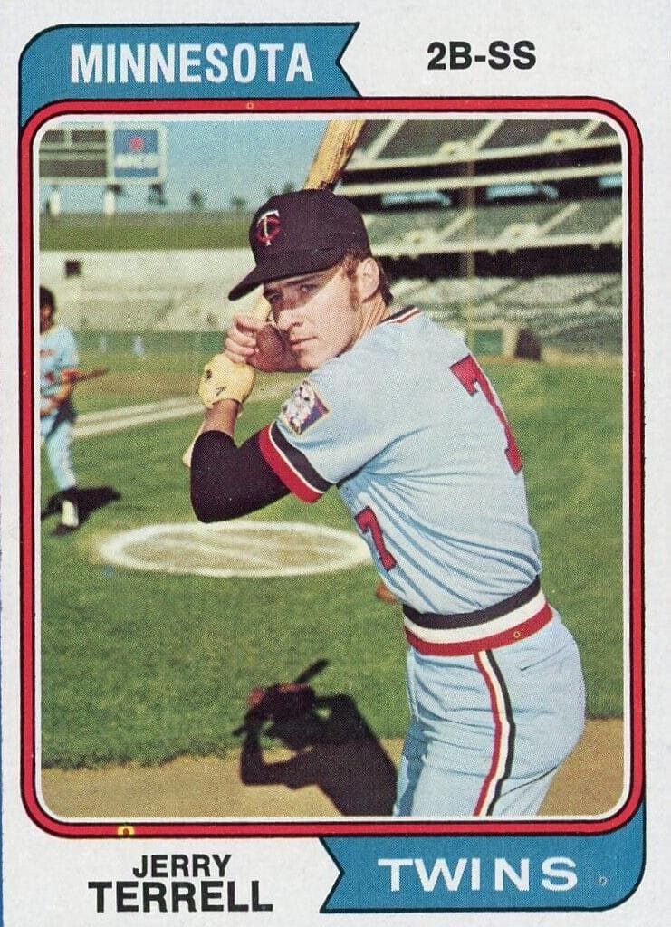Jerry Terrell 1974 topps Topps