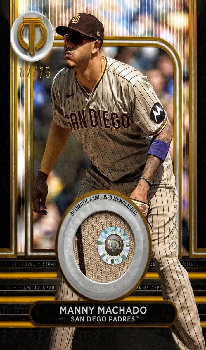 Manny Machado 2024 topps Topps Tribute