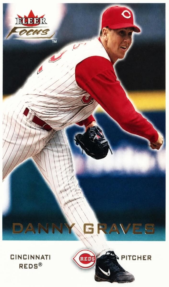 Danny Graves 2001 fleer Fleer Focus