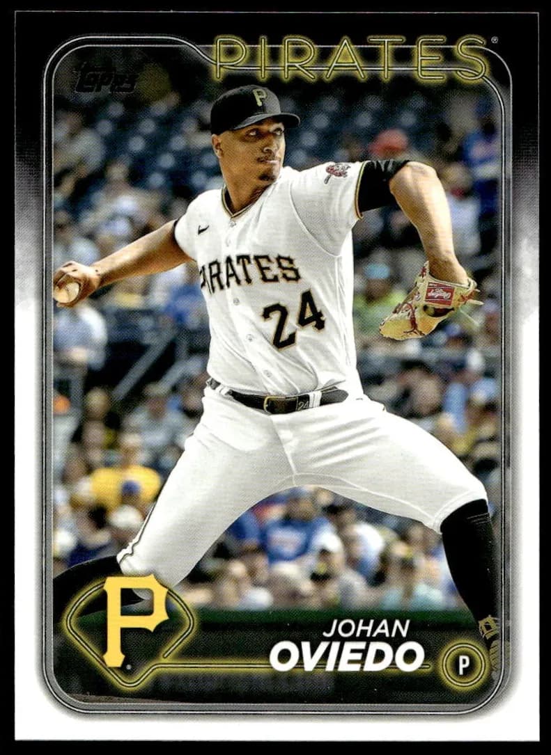 Johan Oviedo trading card