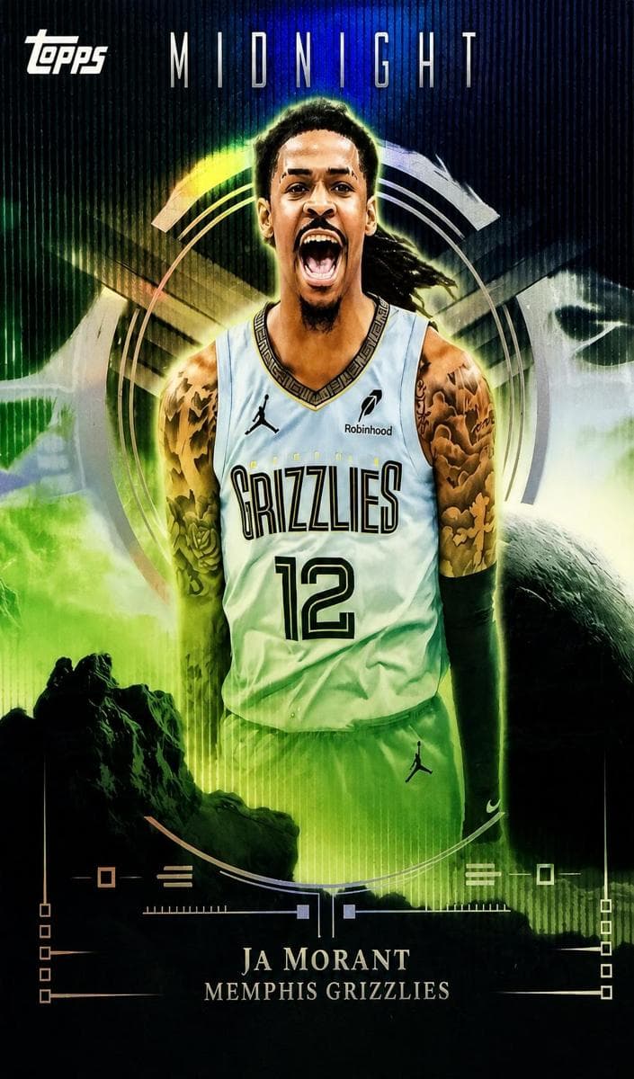 Ja Morant 2025 topps Topps Midnight