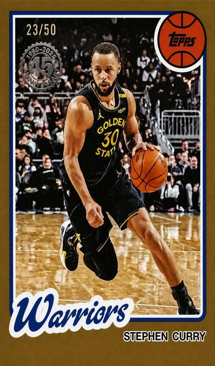 Stephen Curry 2025 topps Topps