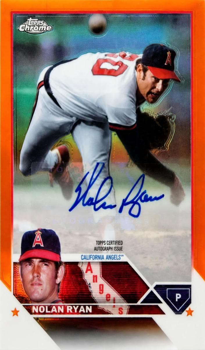 Nolan Ryan 2023 topps Topps Chrome Update