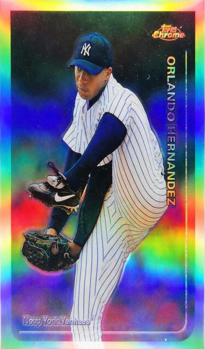 Orlando Hernandez 1999 topps Topps Chrome