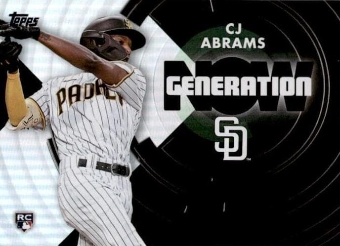 CJ Abrams 2022 topps Topps Update