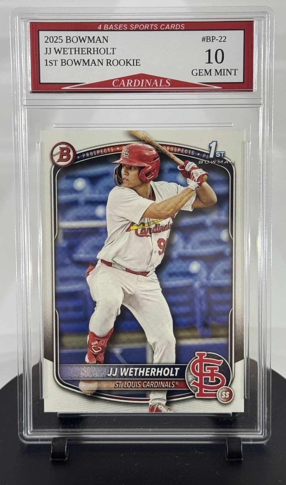 JJ Wetherholt 2025 bowman Bowman Prospects (1st)