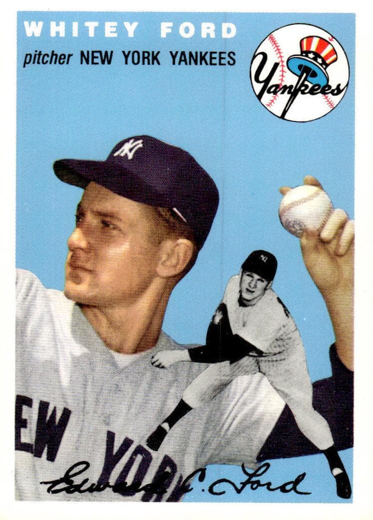 Whitey Ford 1954 topps Topps Canadian