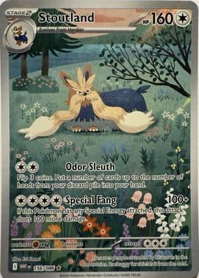 Stoutland 2025 Pokemon White Flare
