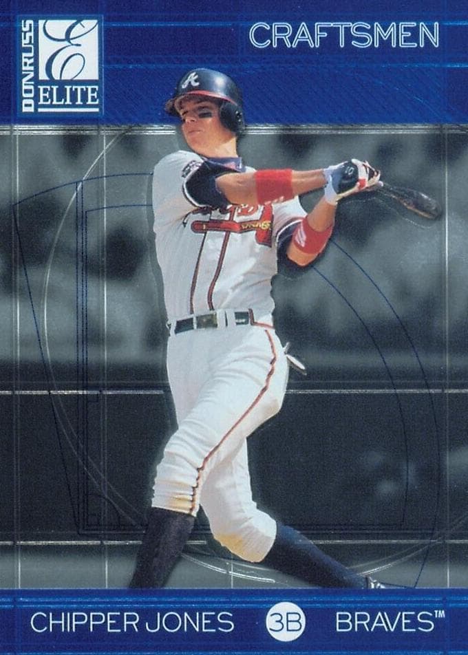 Chipper Jones 1998 panini Donruss Elite