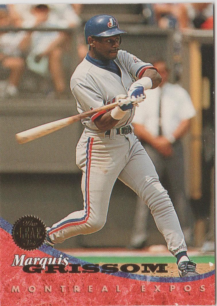 Marquis Grissom 1994 leaf Leaf
